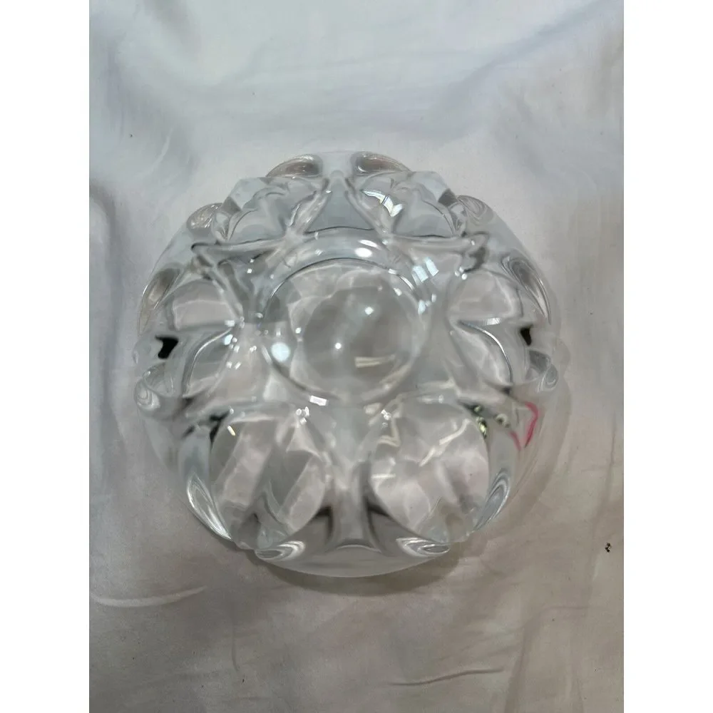 Nachtmann Crystal Bowl Lotus Flower Krocus Excellent Condition‎ Free Shipping